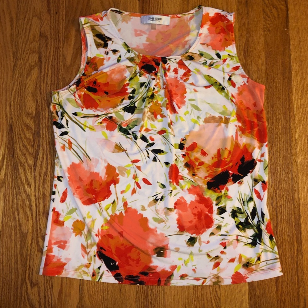 Jones Studio Separates Floral Top